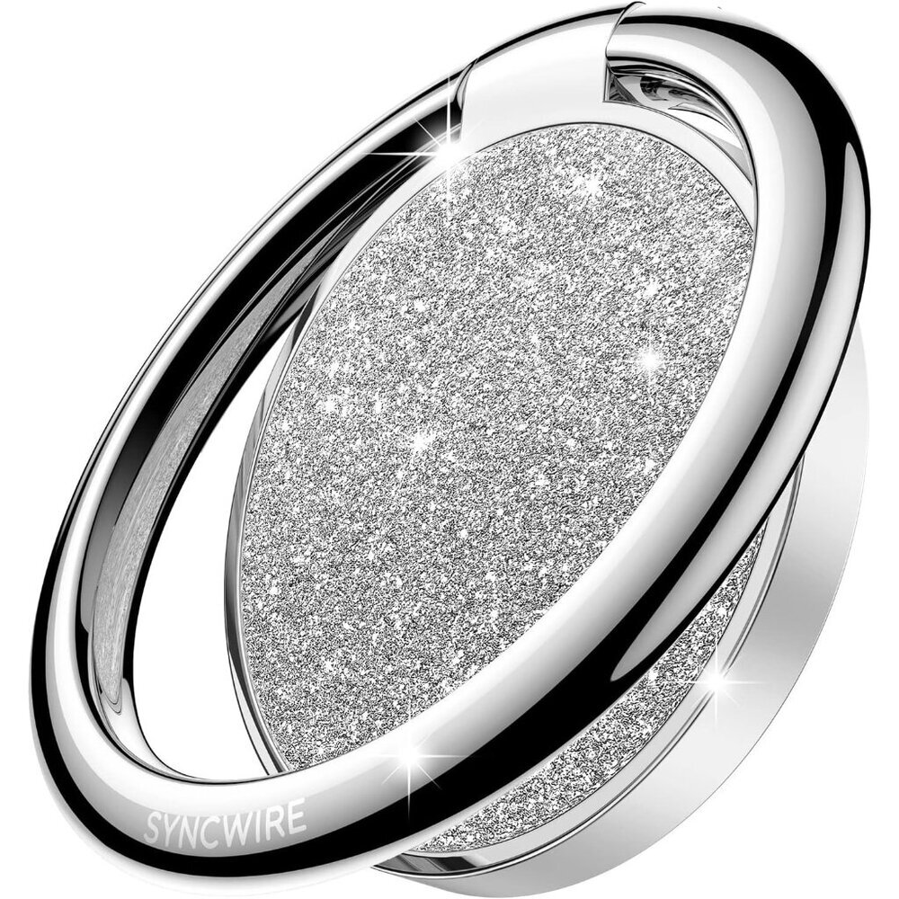 Cell Phone Ring Holder Stand, Bling Bling Finger Ring Kickstand 360° Rotation Sp